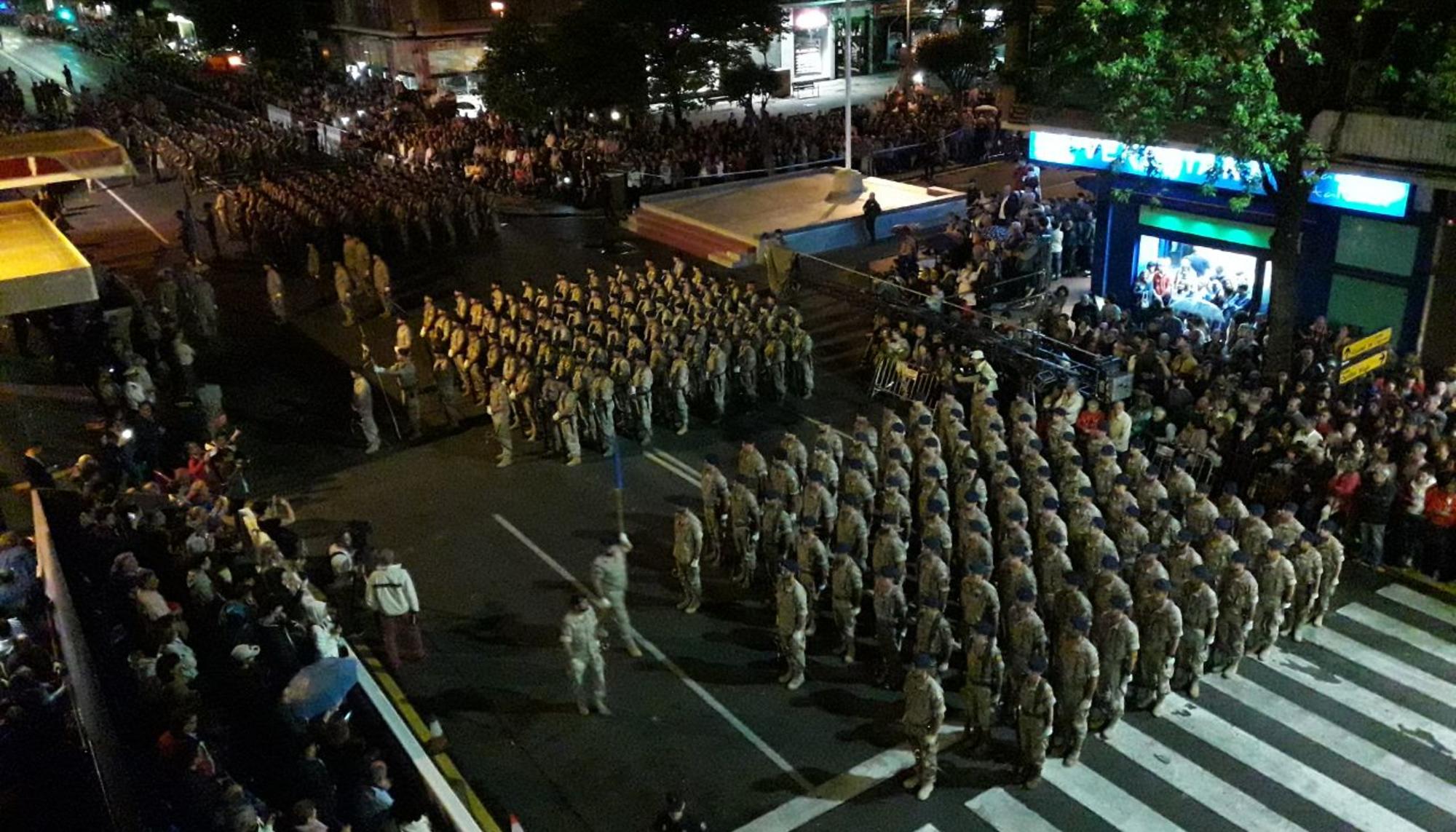 Desfile nocturno Logroño